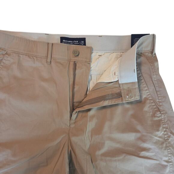 Abercrombie & Fitch A&F All Day Shorts 2-pair Classic Fit Stretch NWT sz 34 - Picture 5 of 11